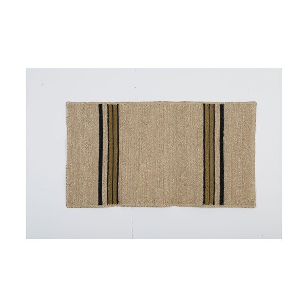 Smėlio spalvos kilimas 70x130 cm Sumatra - Côté Table-image-2