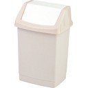 Smėlio spalvos iš plastiko šiukšliadėžė 25 l Click-It – Curver