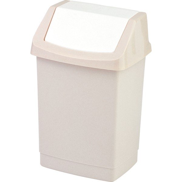 Smėlio spalvos iš plastiko šiukšliadėžė 25 l Click-It – Curver