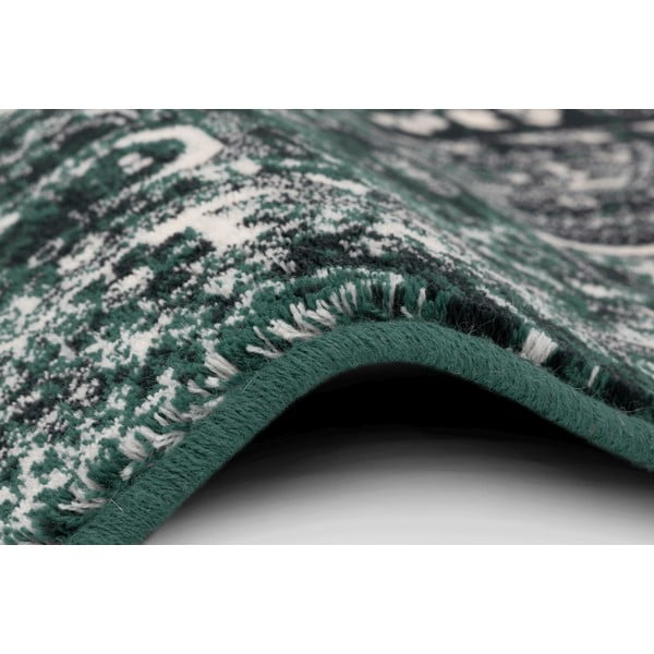 Kilimas iš vilnos smaragdinės spalvos 133x180 cm Eve – Agnella-image-2