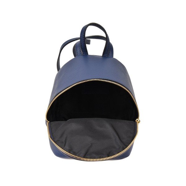 Mėlyna odinė kuprinė Renata Corsi Suelo-image-2