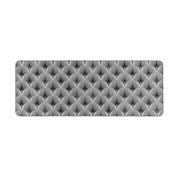 Kilimas pilkos spalvos 45x120 cm Casella – douceur d'intérieur-image-1