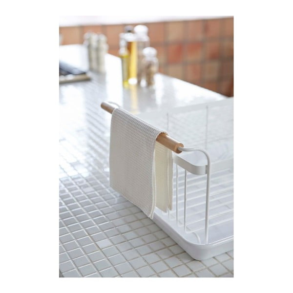 Nulašėjimo padėklas su buko medienos detalėmis YAMAZAKI Tosca-image-1