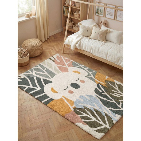 Skalbiamas/rankų darbo iš medvilnės vaikiškas kilimas 140x200 cm Snuggle Tabea – Hanse Home-image-1