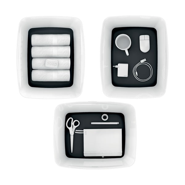 Baltos ir juodos spalvos dėžutė su dangteliu MyBox - Leitz-image-2