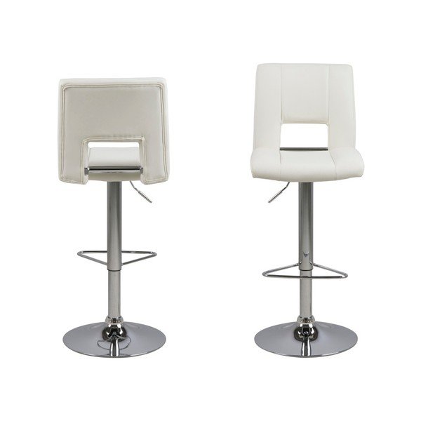 2 baltų baro kėdžių rinkinys Actona Wilma Barstool-image-1