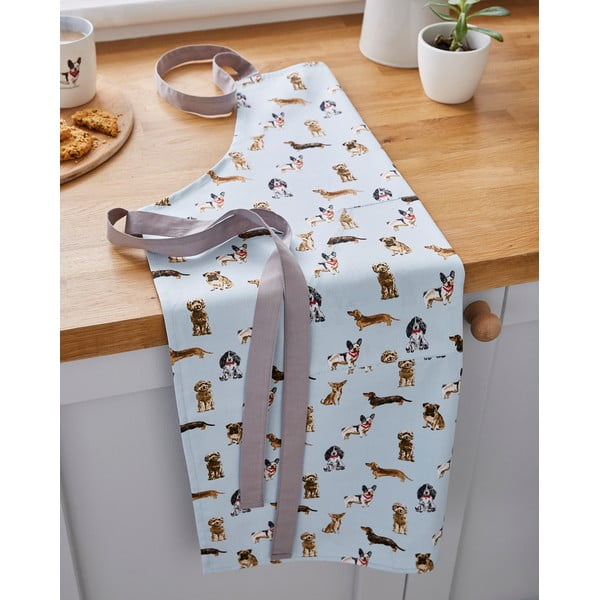 Medvilninė prijuostė Cooksmart ® Curious Dogs-image-1