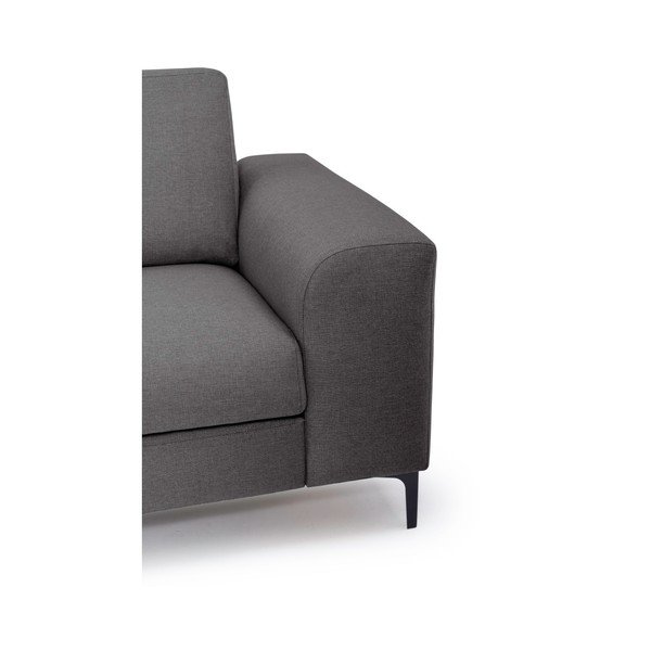 Antracito pilkos spalvos U formos sofa Scandic Henry, kairysis kampas-image-3