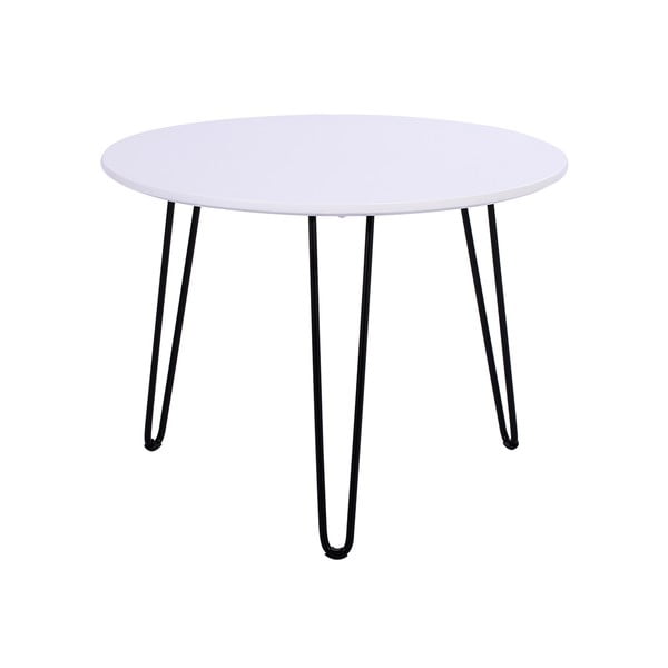 3 šoninių staliukų rinkinys Bonami Selection Fabio White-image-3