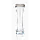 Stiklinė vaza Crystalex Frost, aukštis 19,4 cm