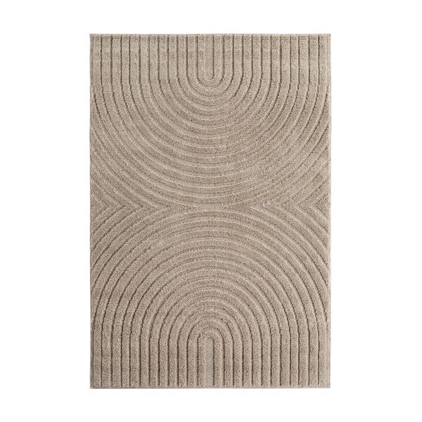 Smėlio spalvos iš džiuto mišinio kilimas 140x200 cm Art 1122 – Ayyildiz Carpets