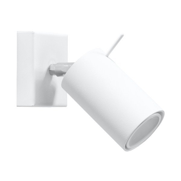 Baltos spalvos iš metalo taškinis šviestuvas 8x8 cm Etna – Sollux