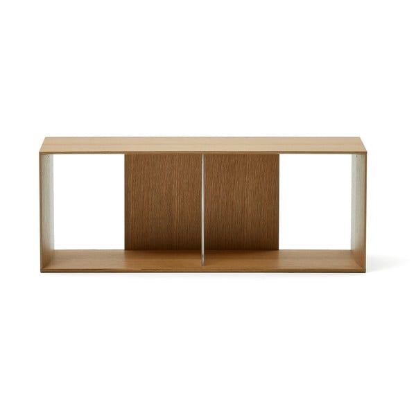Modulinė lentyna natūralios spalvos iš ąžuolo 101x38 cm Litto – Kave Home