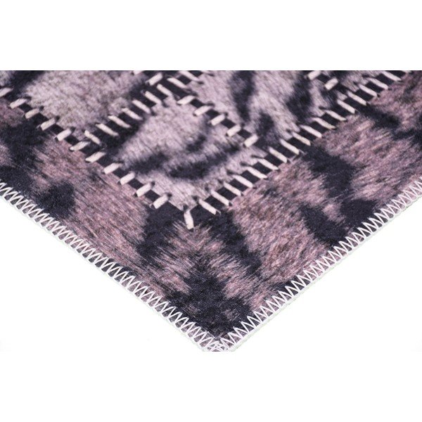 Tamsiai rudas kilimas Vitaus Animal, 80 x 120 cm-image-1