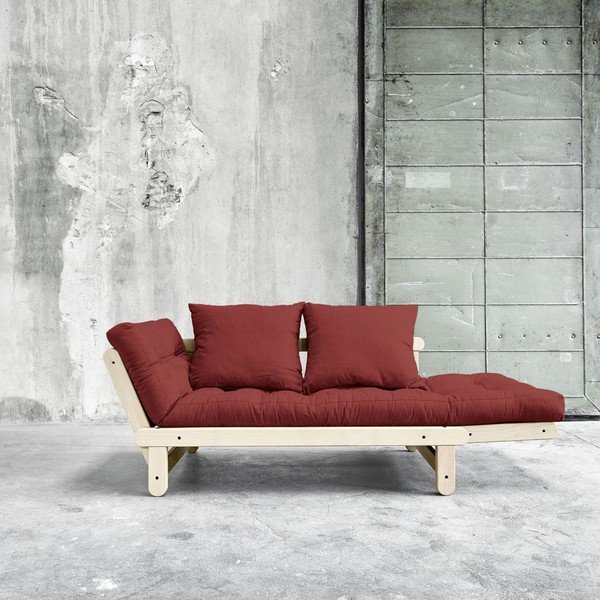 Sofa-lova "Karup Beat Natural/Passion Red-image-1