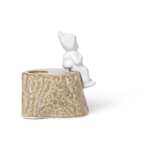 Kalėdinė žvakidė iš porceliano ir keramikos Kähler Design, ilgis 9 cm-image-3