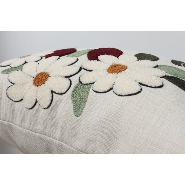 Iš lino dekoratyvinė pagalvėlė 43x43 cm Papatya – Mioli Decor-image-3