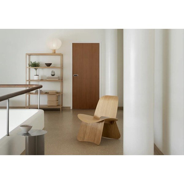 Natūralios spalvos pastatoma lentyna iš ąžuolo 105x170x40 cm Sukoya – Blomus-image-3