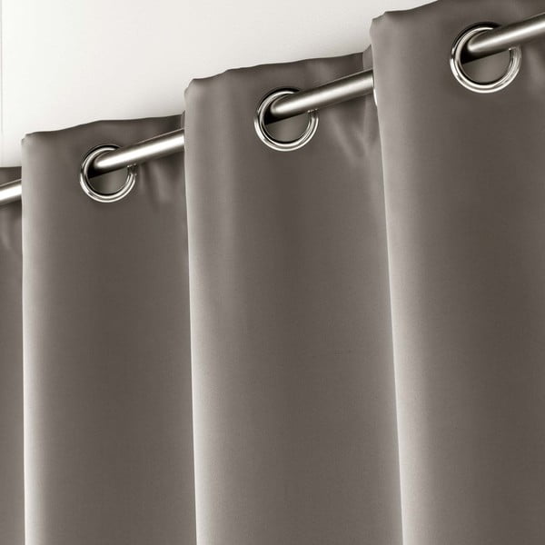 Visiškai užtemdo užuolaida pilkos spalvos 135x240 cm Occult – douceur d'intérieur-image-1