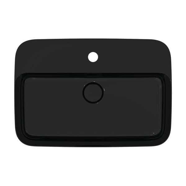 Iš keramikos praustuvas blizgios juodos spalvos 55x38 cm Ipalyss – Ideal Standard-image-2