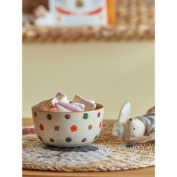 Smėlio spalvos iš akmens masės vaikiškas dubuo ø 12 cm Addy – Bloomingville Mini-image-3