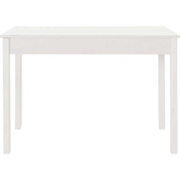 Baltas darbo stalas pagamintas iš pušies medienos Støraa Gava, ilgis 100 cm-image-3