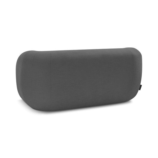 Tamsiai pilkos spalvos sofa iš šenilinio audinio 160 cm Celine – Bobochic Paris-image-4