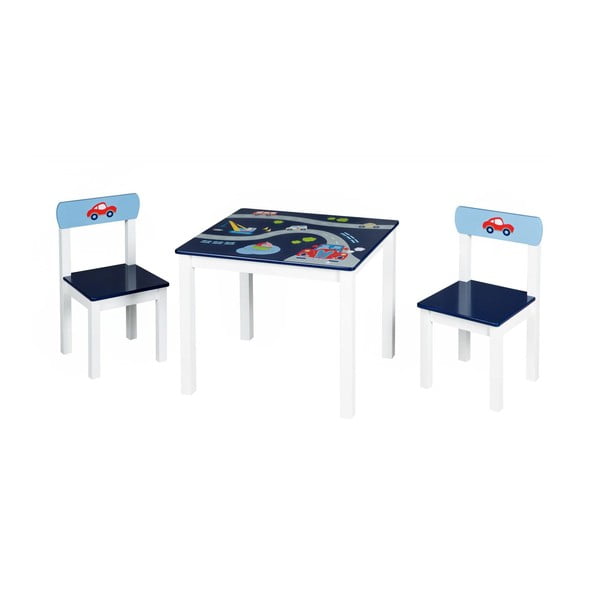 Vaikiškų baldų komplektas 3 vnt. Rennfahrer – Roba
