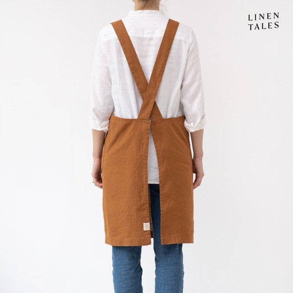Lininė prijuostė Crossback - Linen Tales-image-2