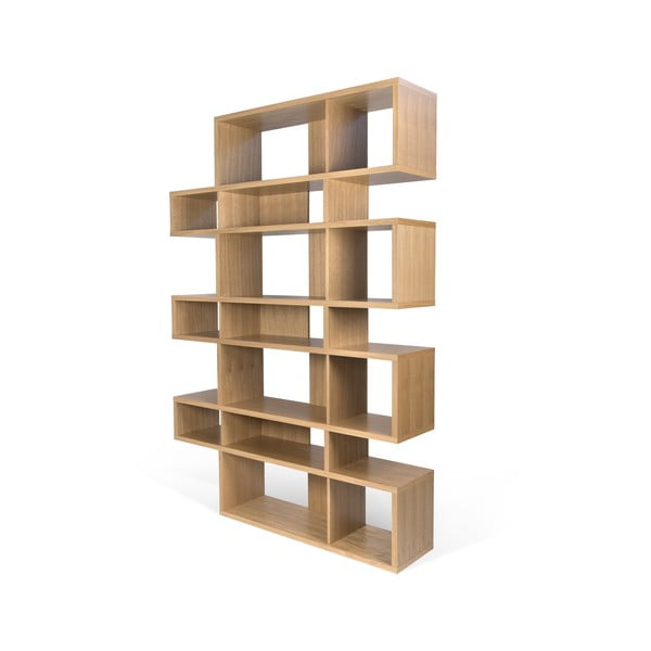 Ruda knygų spinta TemaHome London, 220 x 34 cm-image-2