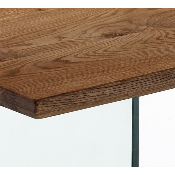 Valgomojo stalas su ąžuolo dekoro stalviršiu 180x90 cm Float – Tomasucci-image-4