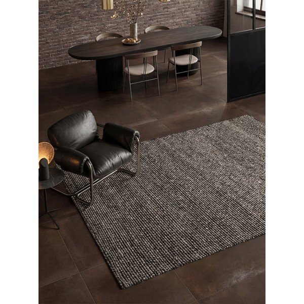 Tamsiai pilkos spalvos apvalios formos kilimas 120x170 cm Wilma – Villeroy&Boch-image-1
