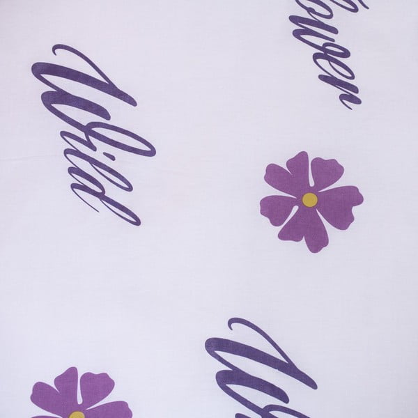Violetinės spalvos iš medvilnės viengulė vaikiška patalynė 200x140 cm Billie Eilish – Jerry Fabrics-image-4