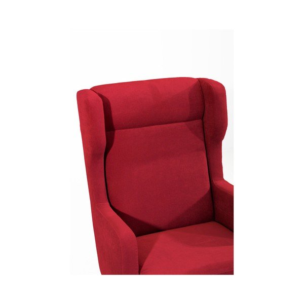 Raudonasis "Max Winzer Bennet Suede" fotelis-image-3