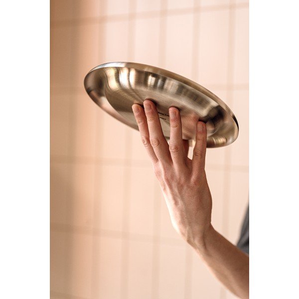 Sidabrinės spalvos iš nerūdijančio plieno lėkštės 2 vnt. ø 28 cm Roto – noo.ma-image-2