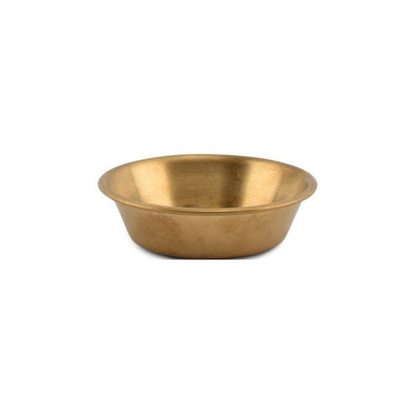 Skirta serviravimui auksinės spalvos iš metalo mažas dubuo 80 ml Serve – BonBistro