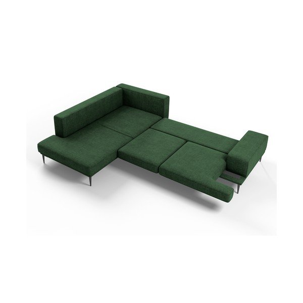 Žalia sofa-lova Interieurs 86 Liege, kampas kairėje-image-4
