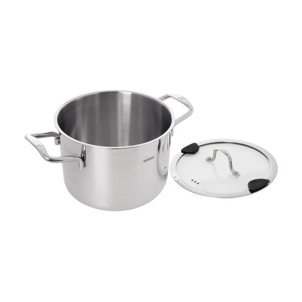 Puodas iš nerūdijančio plieno su dangčiu 4,6 l Venice – Orion-image-2