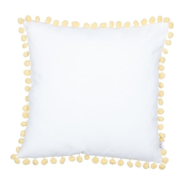 "Pillowcase Mike & Co. NEW YORK Pompon Sunny, 41 x 41 cm