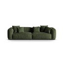 Žalios spalvos iš velveto sofa 320 cm Martina – Micadoni 