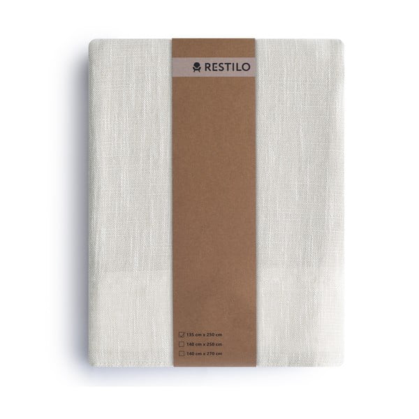 Kreminės spalvos užuolaida 140x270 cm Valeta – Restilo-image-4