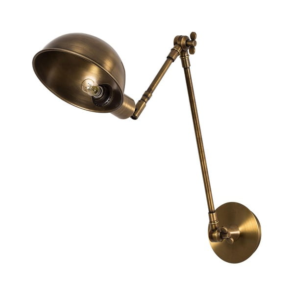 Auksinės spalvos sieninė lempa ø 15 cm Sihen – Opviq lights-image-4