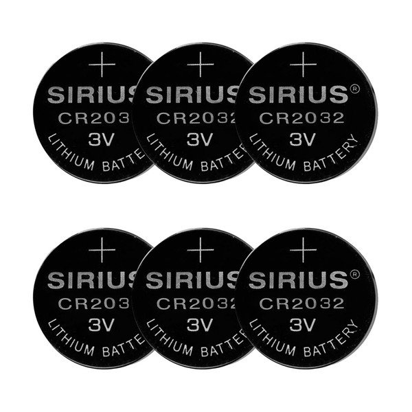 Ličio baterijos 6 vnt. DecoPower – Sirius
