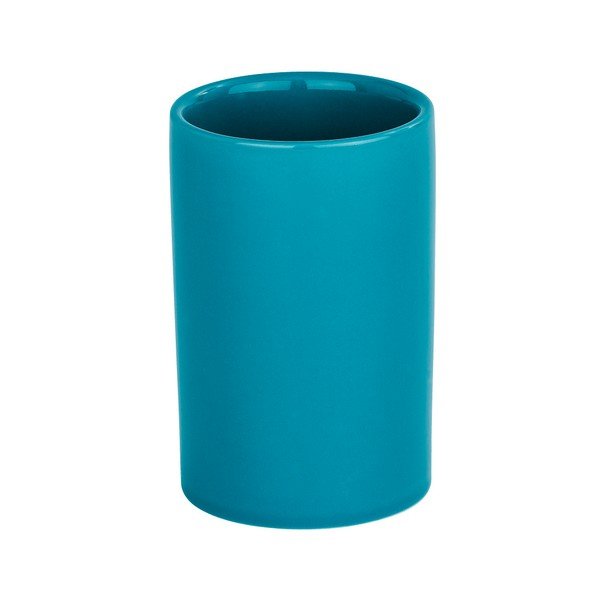 Mėlynos spalvos dantų šepetėlio puodelis Wenko Polaris Petrol-image-1