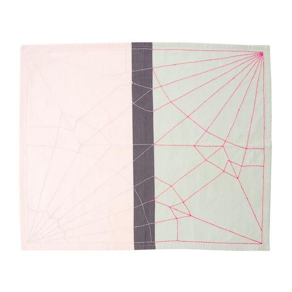Virtuvinis rankšluostis "Crane Neon Pink", 55x65 cm