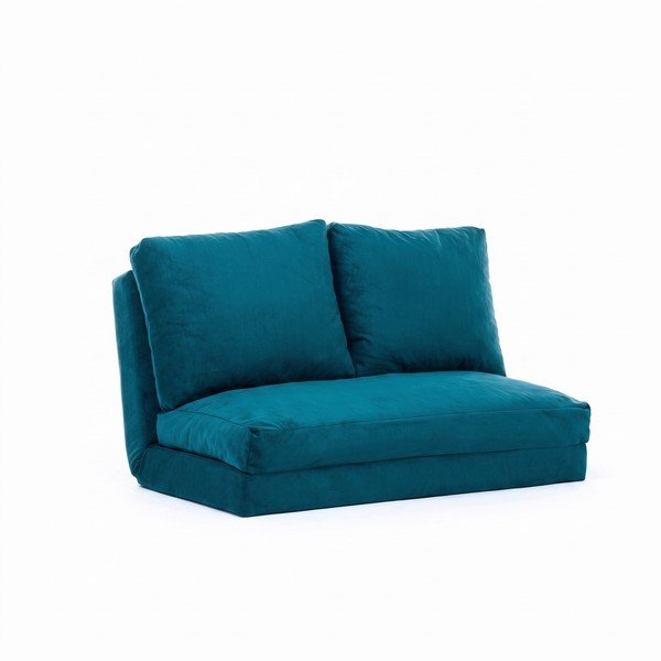 Sulankstoma sofa smaragdinės spalvos 120 cm Taida – Balcab Home