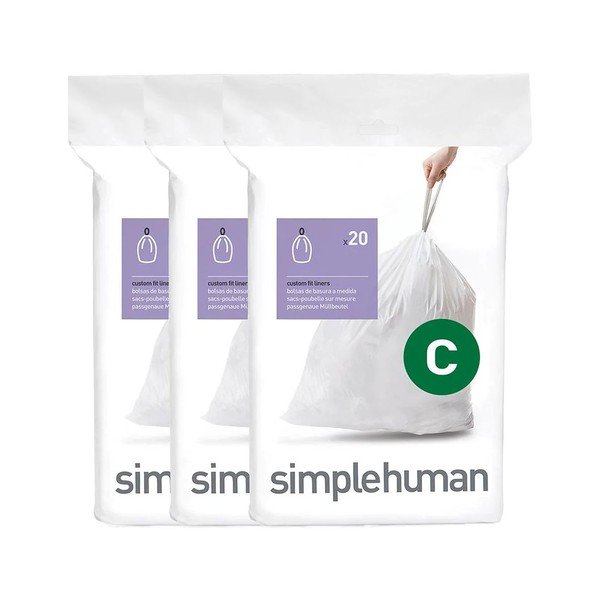 Šiukšlių maišai 60 vnt. 12 l C - simplehuman-image-3