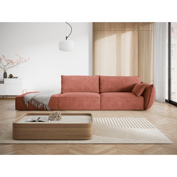 Gultas raudonos spalvos (su dešiniuoju kampu) Vanda – Mazzini Sofas-image-1
