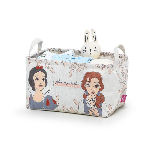 Vaikiškas tekstilės laikymo krepšelis Domopak Disney Princess, 32 x 23 x 19 cm