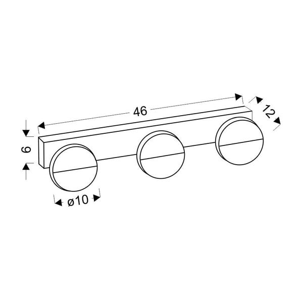 Baltas LED sieninis šviestuvas Sing - Candellux Lighting-image-3